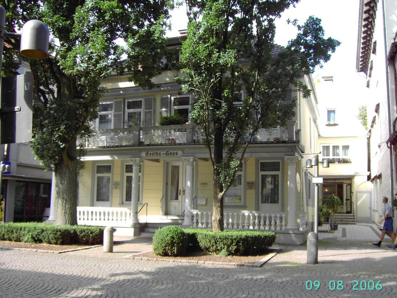 Goethe Hotel Bad Pyrmont Exterior foto